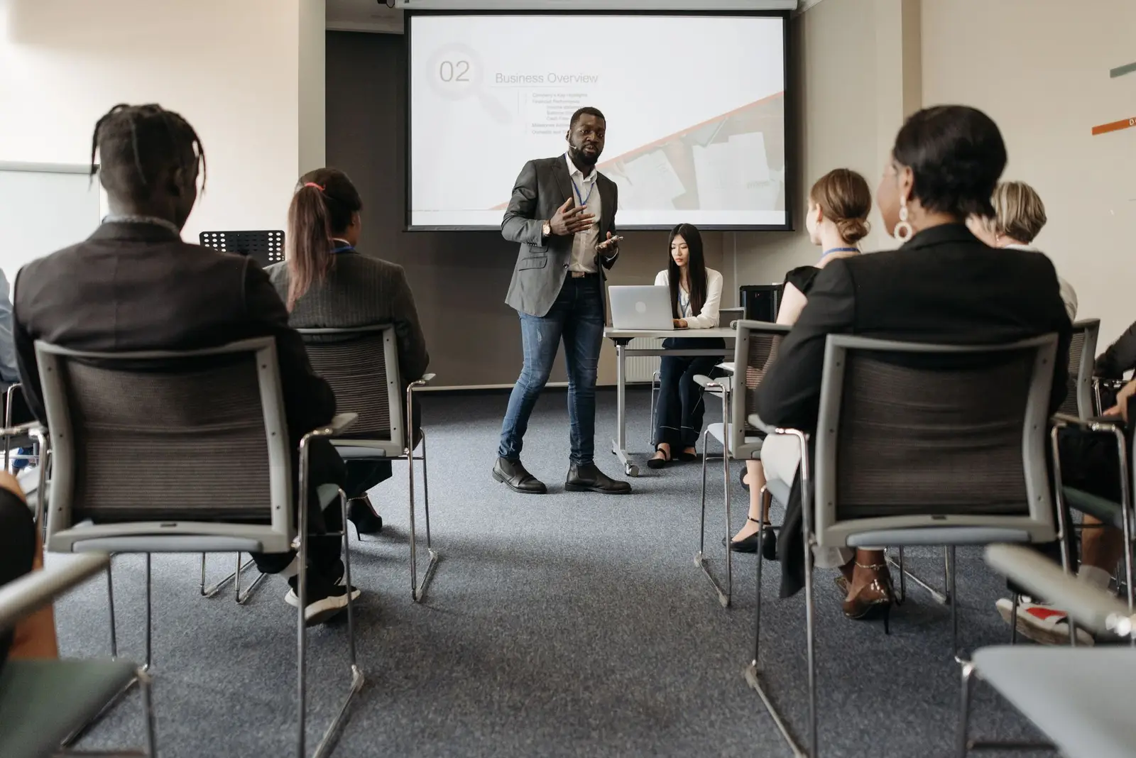 ISO awareness training session for employees